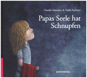 Die Titelseite des Kinderbuchs mit der Illustration eines Mädchens
